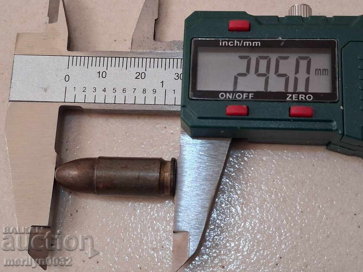 Cartuș 9×19PARA pentru MP-38,40 Luger, Walther, Star WW2 INERT - 5