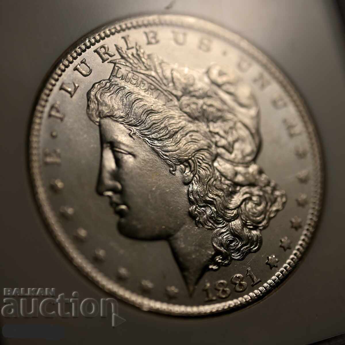 Licitație SUA 1 Dolar Morgan 1881 MS64PL NGC Licitație SUA 1 Dolar Morgan 1881 MS64PL NGC