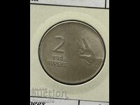2 ρουπίες 2009 Ινδία