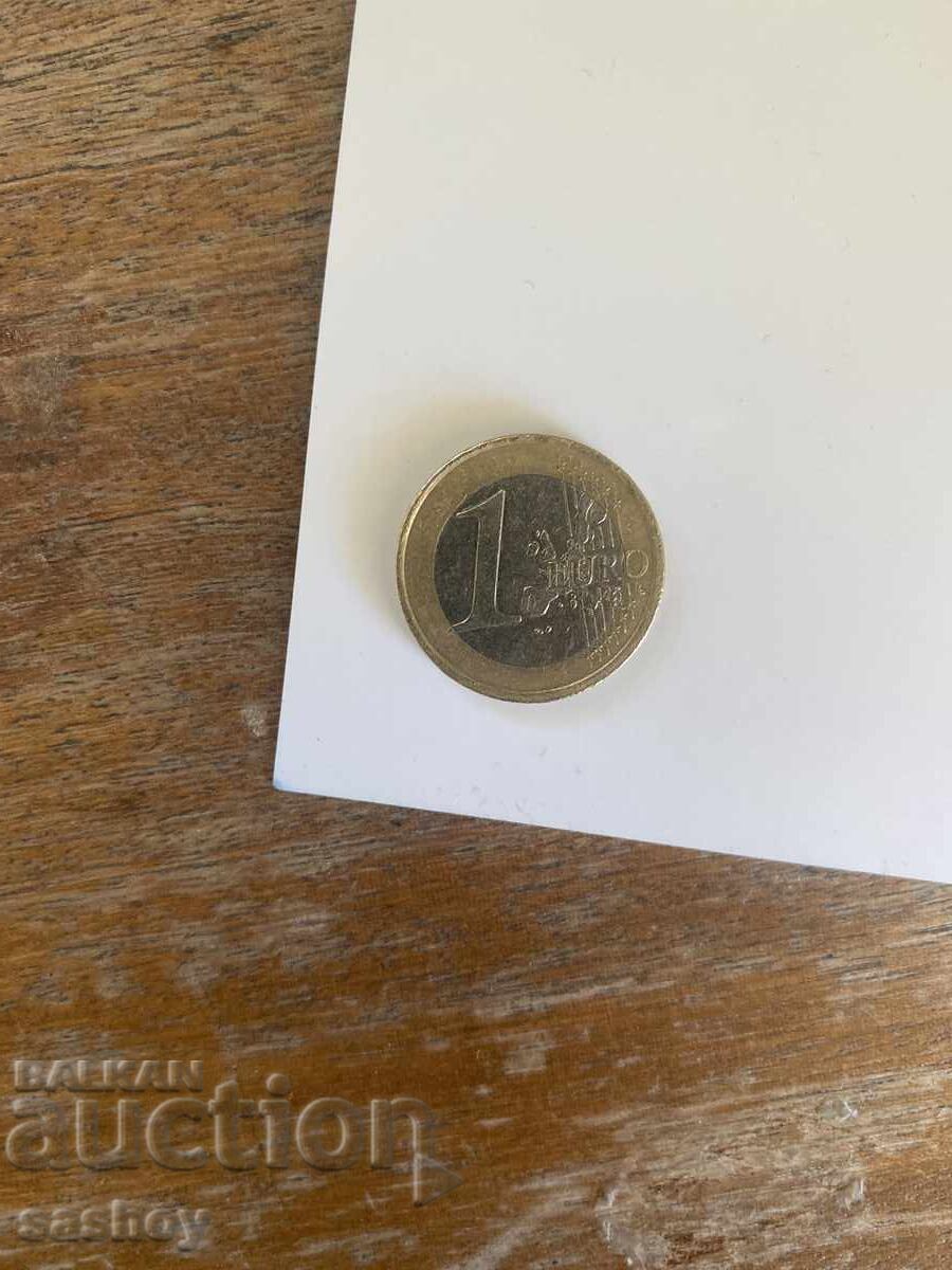 Κέρμα 1 Ευρώ Γαλλία 2001 με τιμή € 100.00 | 195.58 BGN