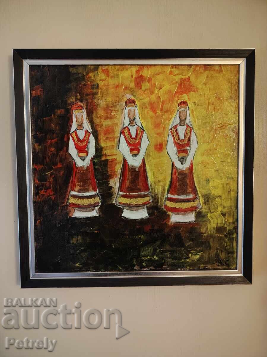 Pictura in ulei cu preț € 60.00 | 117.35 BGN Pictura in ulei cu preț € 60.00 | 117.35 BGN