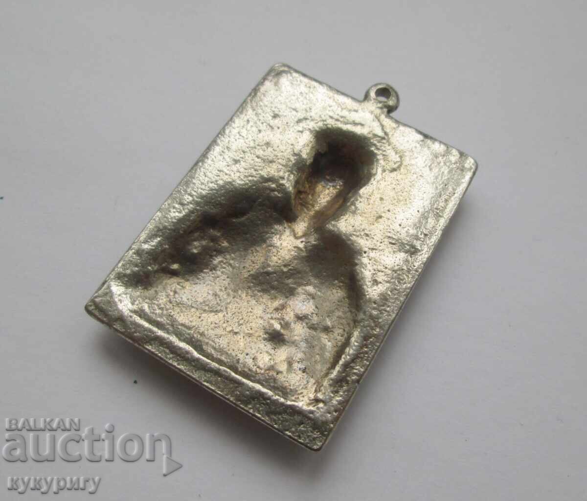 Mică icoană din bronz cu Sfântul Nicolae Făcătorul de Minuni cu preț € 10.00 | 19.56 BGN