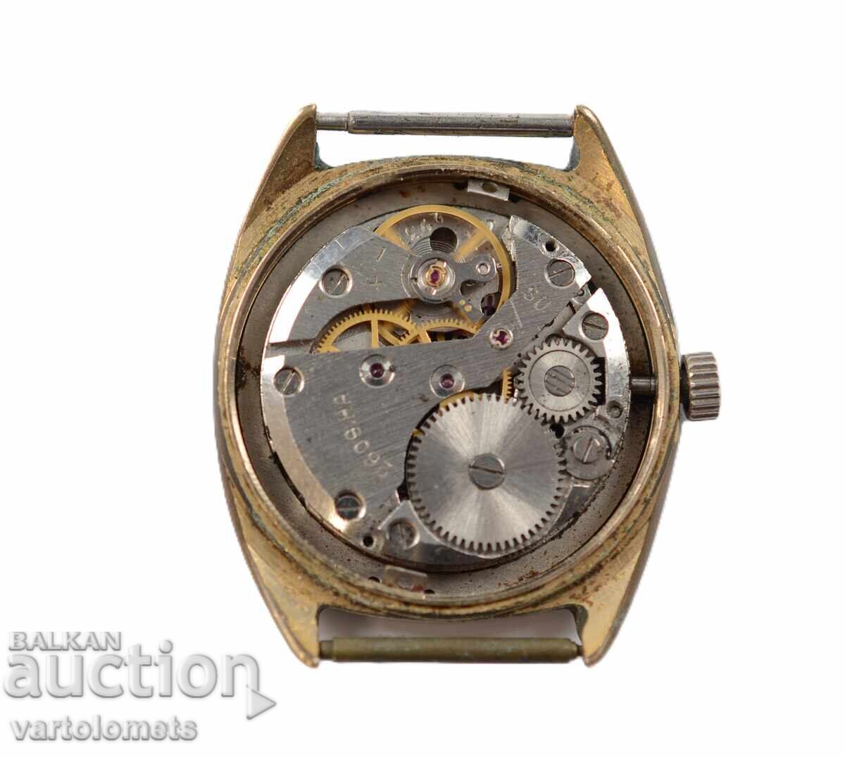 Ανδρικό ρολόι RAKETA CCCP με επιχρύσωση 5 Mk - λειτουργεί με τιμή € 18.00 | 35.21 BGN