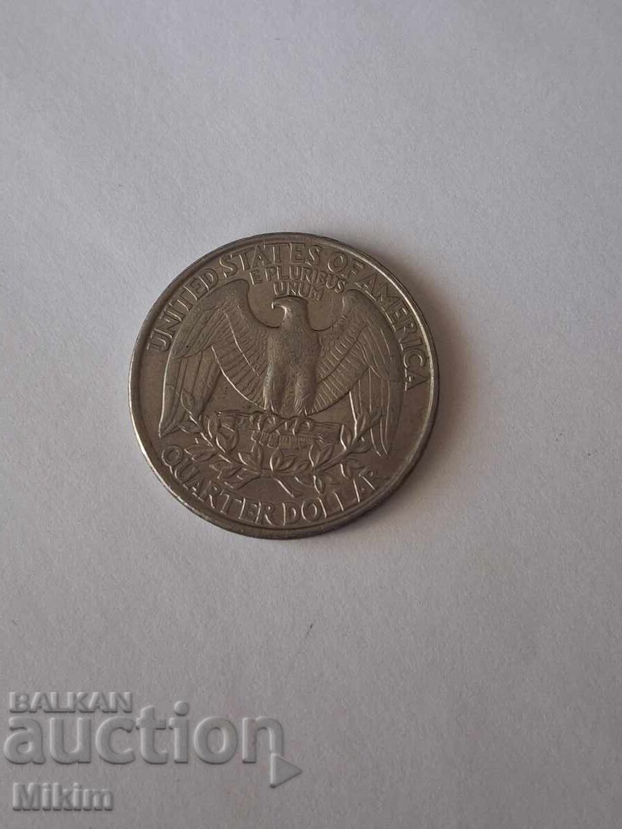 Monedă un sfert de dolar 1995 SUA2