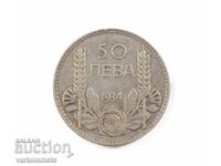 50 Leva 1934 - Bulgaria › Țarul Boris III