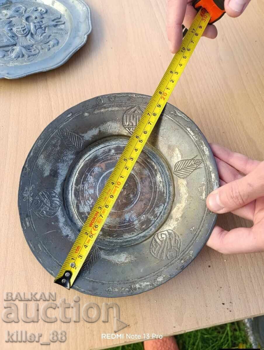 Farfurie otomană veche din cupru cu preț € 150.00 | 293.38 BGN