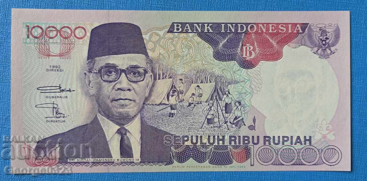 Indonezia 1992 10000 rupii Nouă