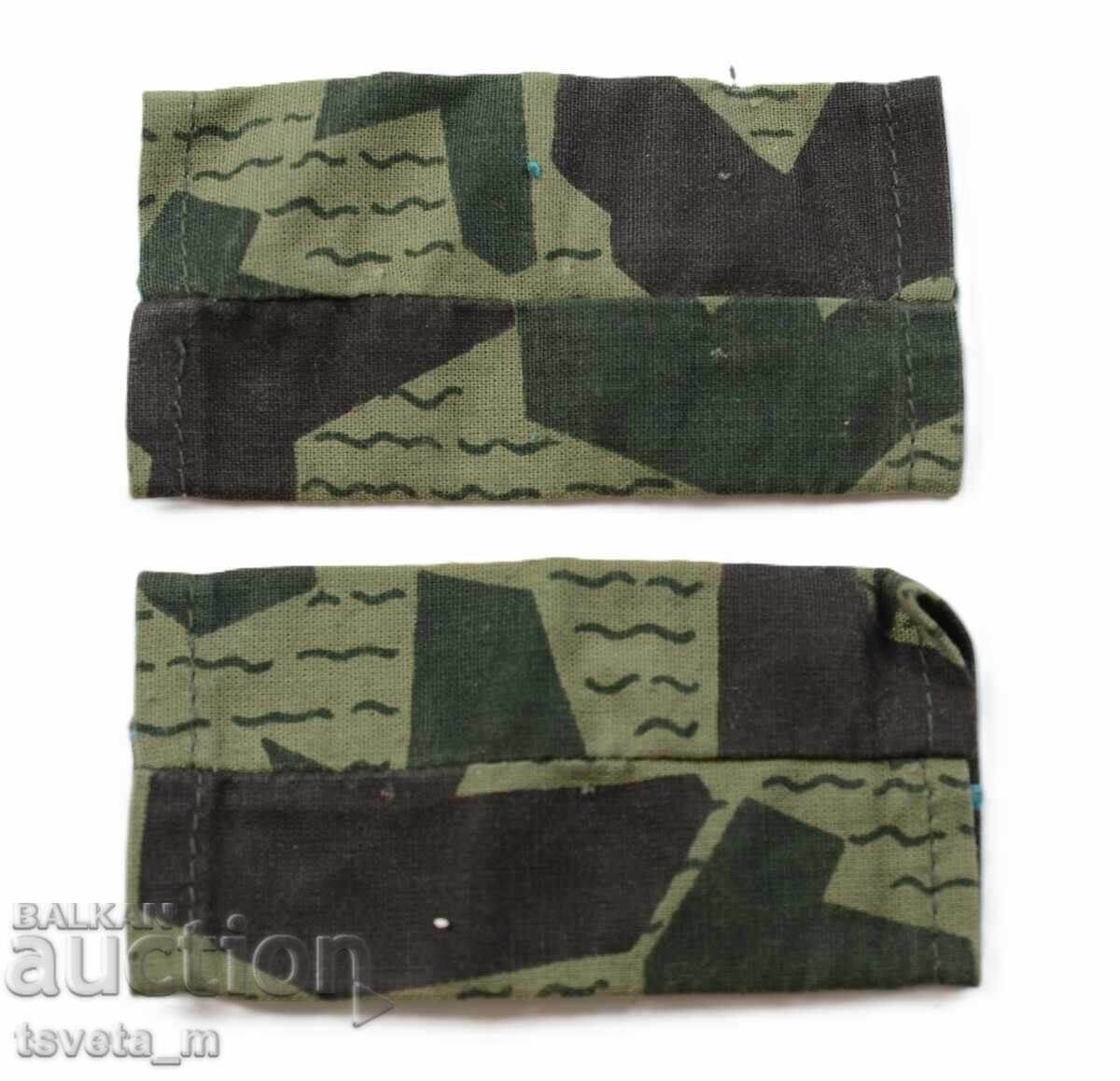 Epoleti militari de camuflaj căpitan Aviația Militară Bulgară cu preț € 5.00 | 9.78 BGN