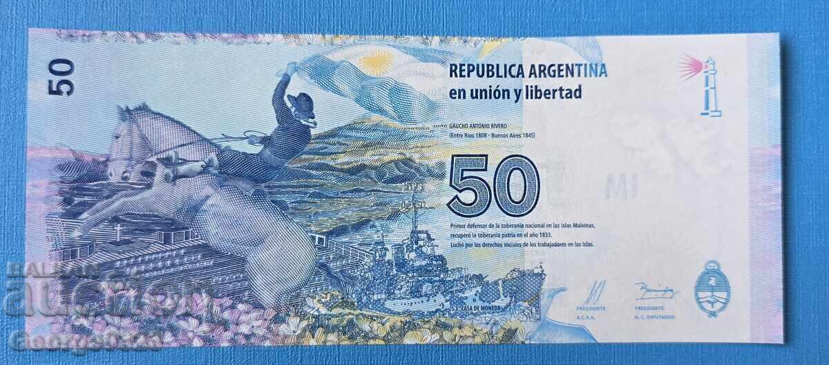 Argentina 2015 50 pesos UNC Nouă cu preț € 3.50 | 6.85 BGN
