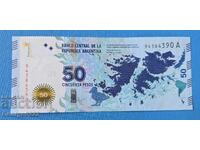 Argentina 2015 50 Pesos UNC New