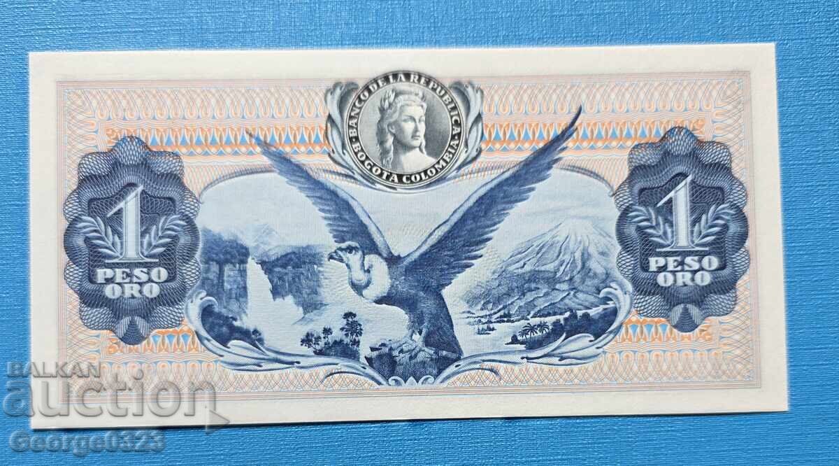 Columbia 1973 1 peso UNC Nouă cu preț € 7.00 | 13.69 BGN