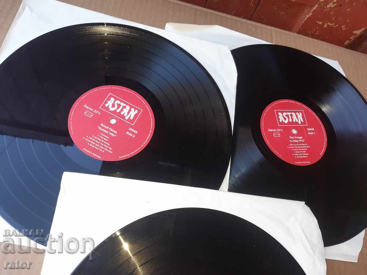 Records - 3 pieces ROCK - Back to the 60s. Like new - 7