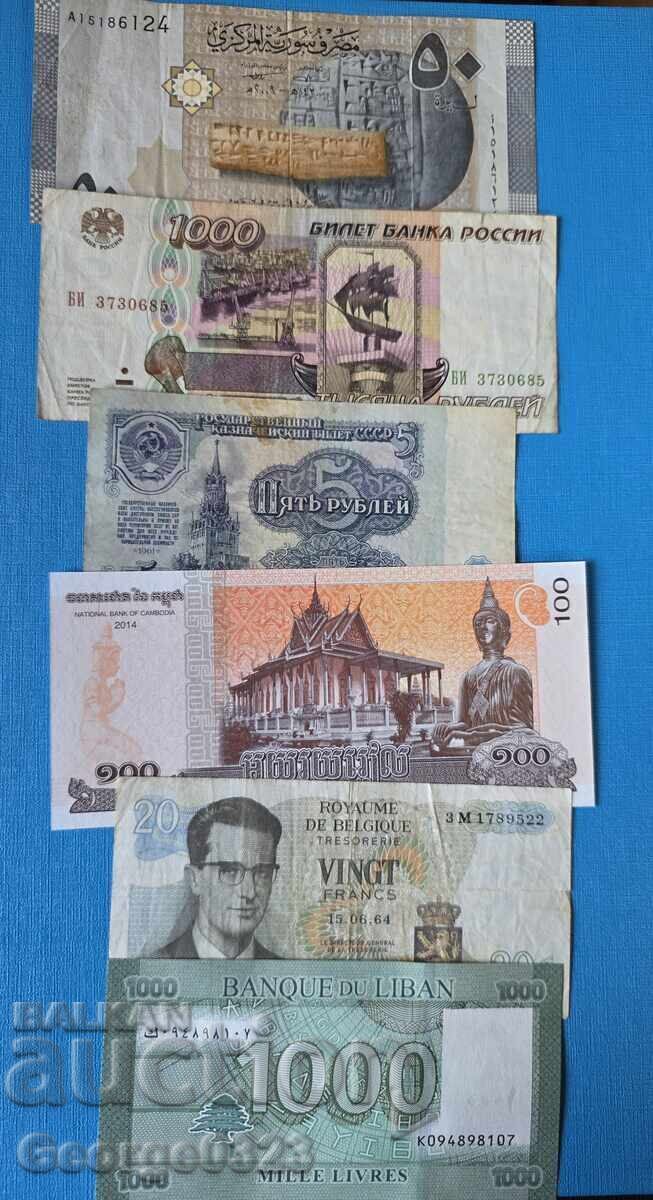 6 bancnote