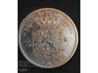Rare Silver coin from Belgium 2 Francs 1867