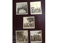 Lot fotografii "Prietenii în armată în timpul celui de-al Doilea Război Mondial" 1942 - 45