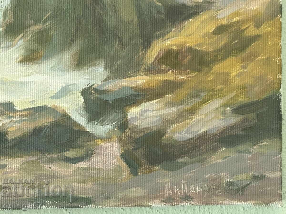 A. Panagonov - Rough sea near Kamen Bryag - 6