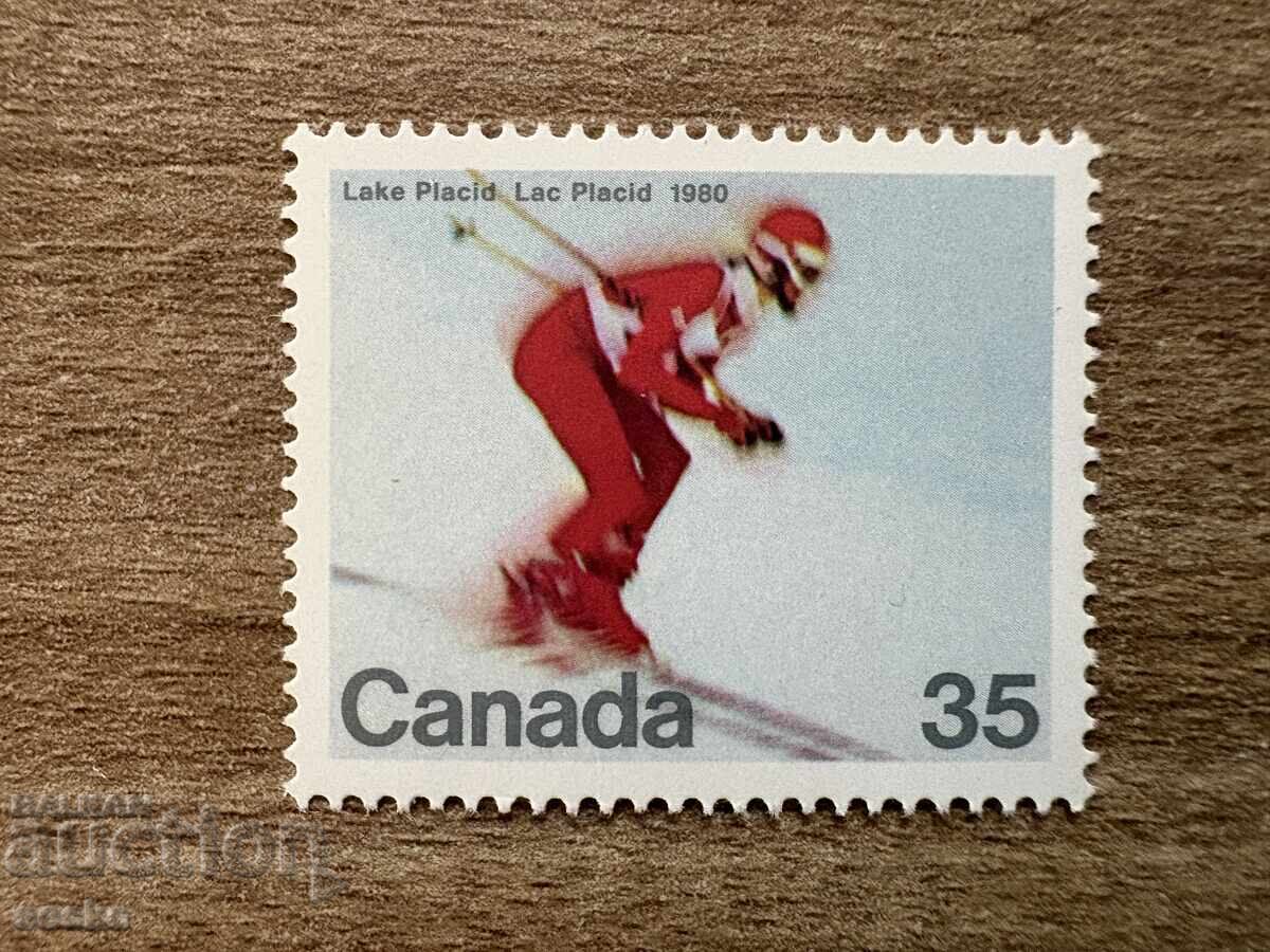 Canada - Jocuri Olimpice de Iarnă - Lake Placid, SUA (1980) MNH Canada - Jocuri Olimpice de Iarnă - Lake Placid, SUA (1980) MNH