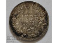 1 BGN 1913 SILVER COIN