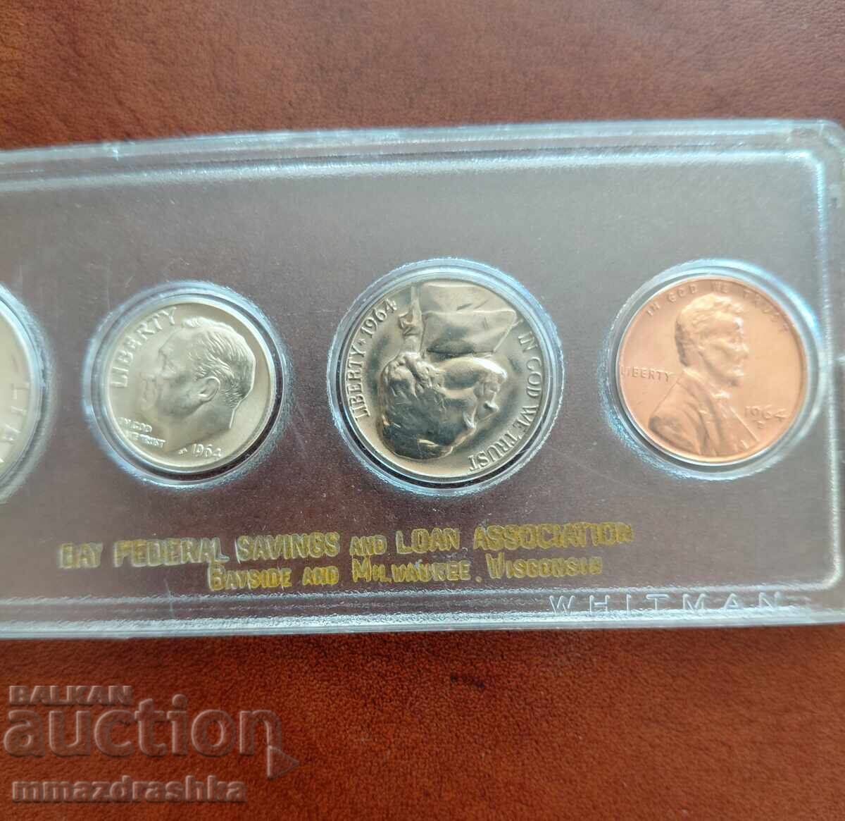 Delivery of 1964 American silver coins