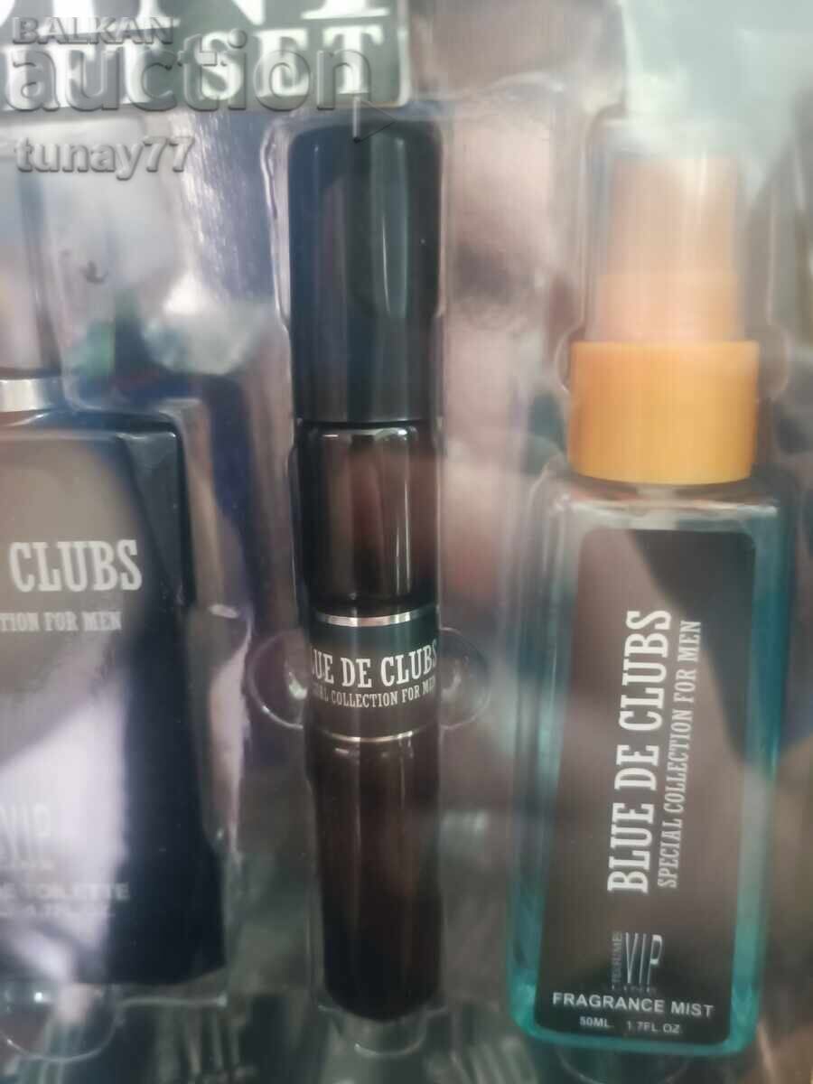 Auction  Three-piece men's perfume set (New)