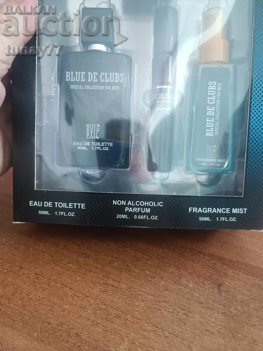 Delivery of Three-piece men's perfume set (New)