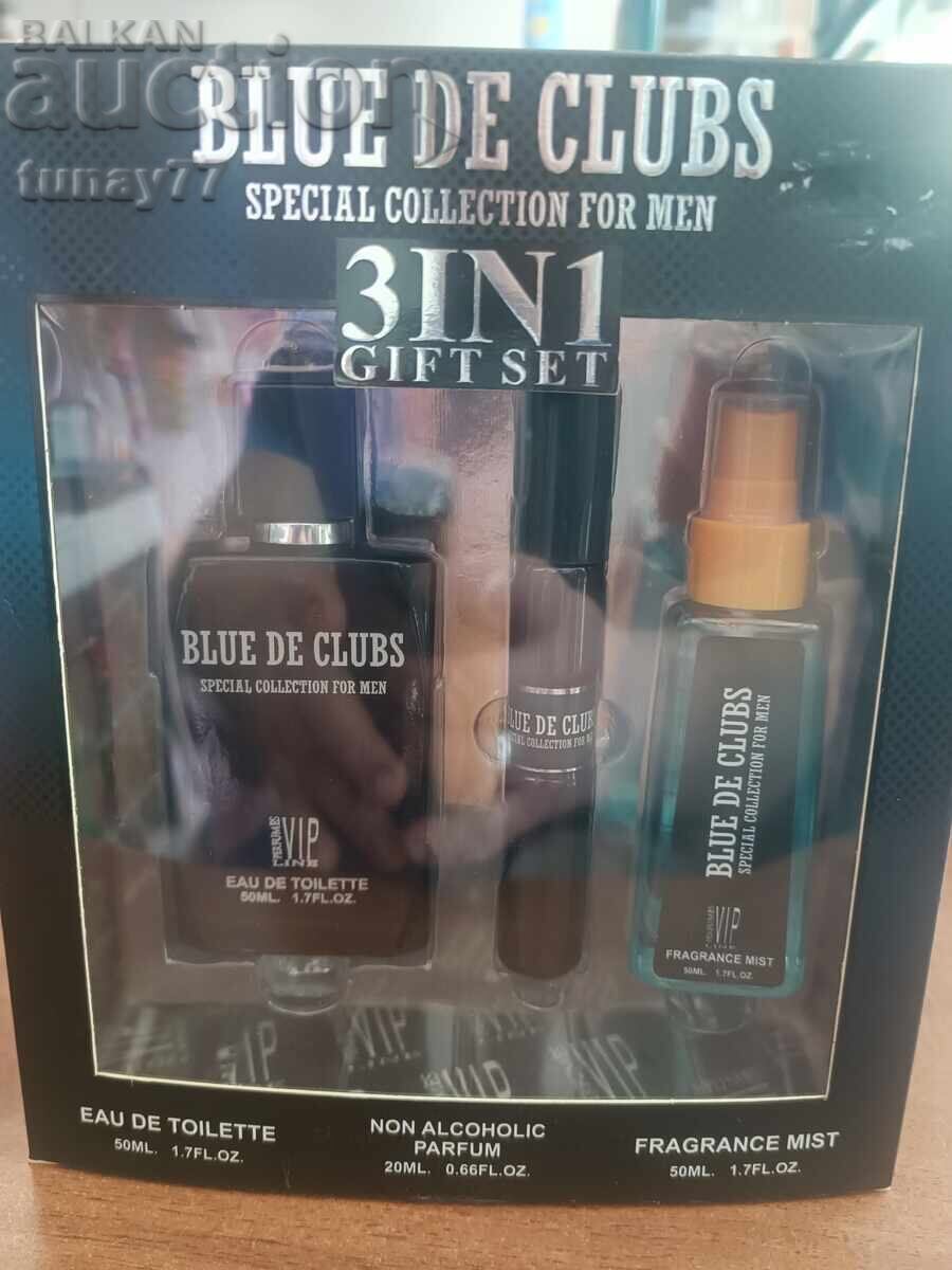 Three-piece men's perfume set (New)