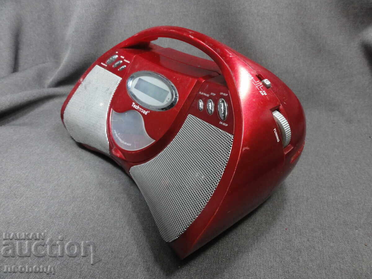 BZC STAR RETRO TRANZISTOR RADIO CD PLAYER TECHWOOD cu preț € 0.01 | 0.02 BGN