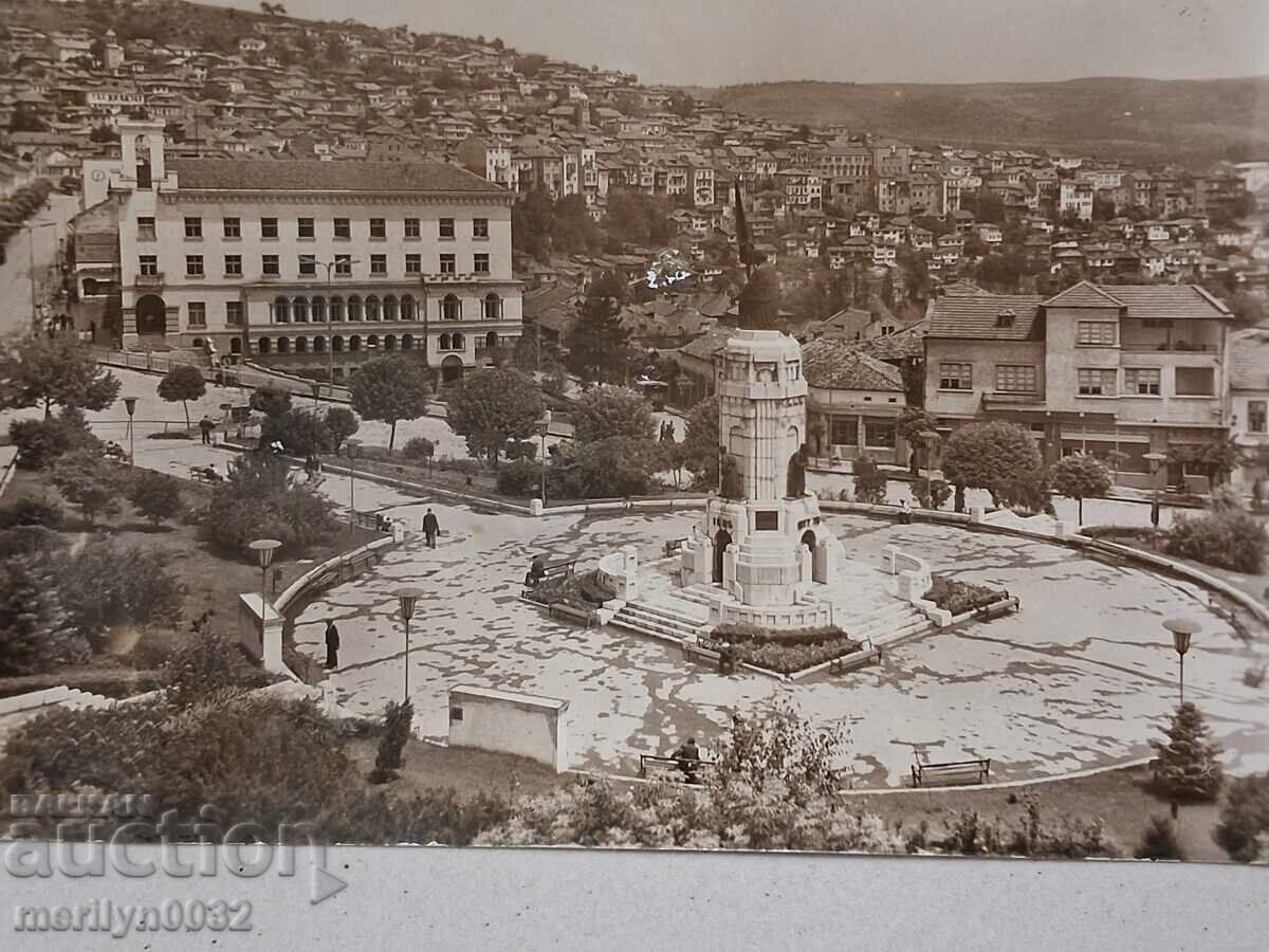 Φωτογραφία καρτ ποστάλ Τάρνοβο 1960 γ. Πανοραμική άποψη