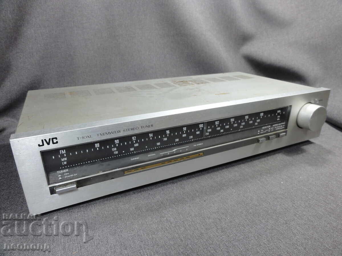 Licitație JVC STEREO TUNER T10XL TUNER RADIO TRANZISTOR RETRO VINTAGE