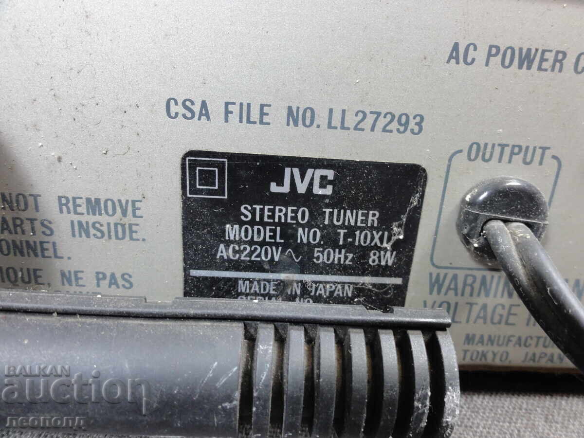 JVC STEREO TUNER T10XL TUNER RADIO TRANZISTOR RETRO VINTAGE - 6