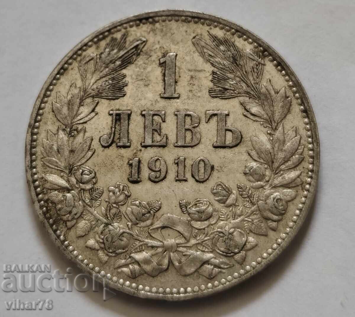 1 monedă de argint 1910 BGN - 6 1 monedă de argint 1910 BGN - 6