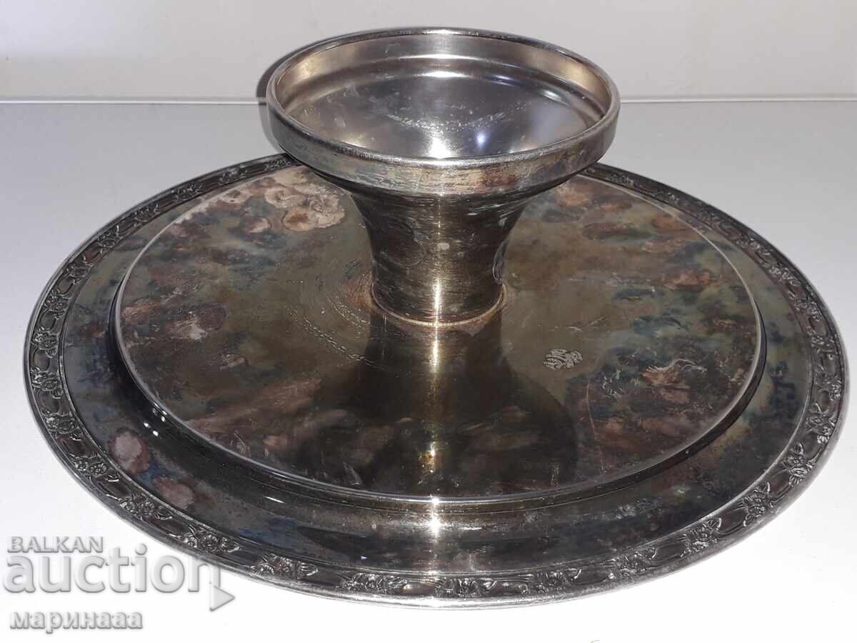 OLD CAKE PLATTER. USA - 5 OLD CAKE PLATTER. USA - 5