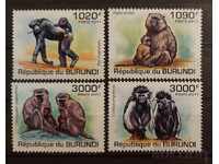 Μπουρούντι 2011 Πανίδα/Ζώα/Πίθηκοι 8 € MNH