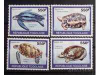 Togo 2010 Faună/Animale/Țestoase MNH