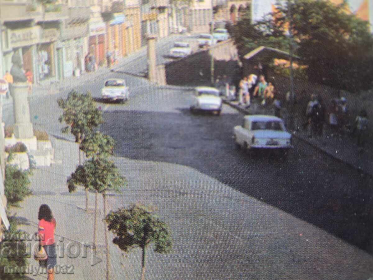 Аукцион Снимка пощенска картичка Търново 1977 г Общ изглед