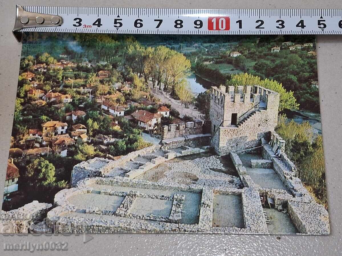 Снимка пощенска картичка Търново 1966г Балдуинова кула - 7