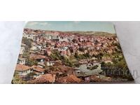 Καρτ ποστάλ Veliko Tarnovo Γενική άποψη 1961