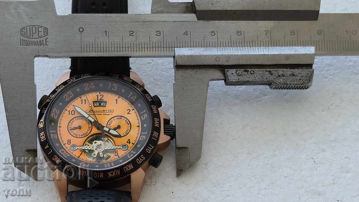 CALVANEO 1583 ΑΥΤΟΜΑΤΟ CHRONOGRAPH ΣΠΑΝΙΟ ΛΕΙΤΟΥΡΓΙΚΟ !!!!! - 7