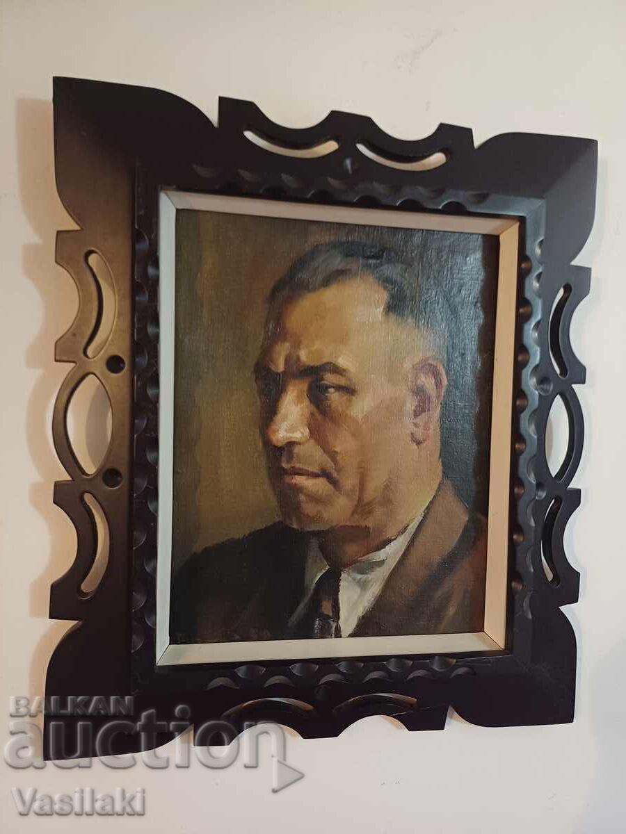 Δημοπρασία Πίνακας του Βούλγαρου ζωγράφου Βεσέλιν Τομόφ 1909 - 1993