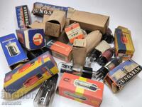Large lot of old radio tubes