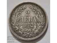 ΑΣΗΜΕΝΟ ΝΟΜΙΣΜΑ 2 ΛΕΒΑ 1882