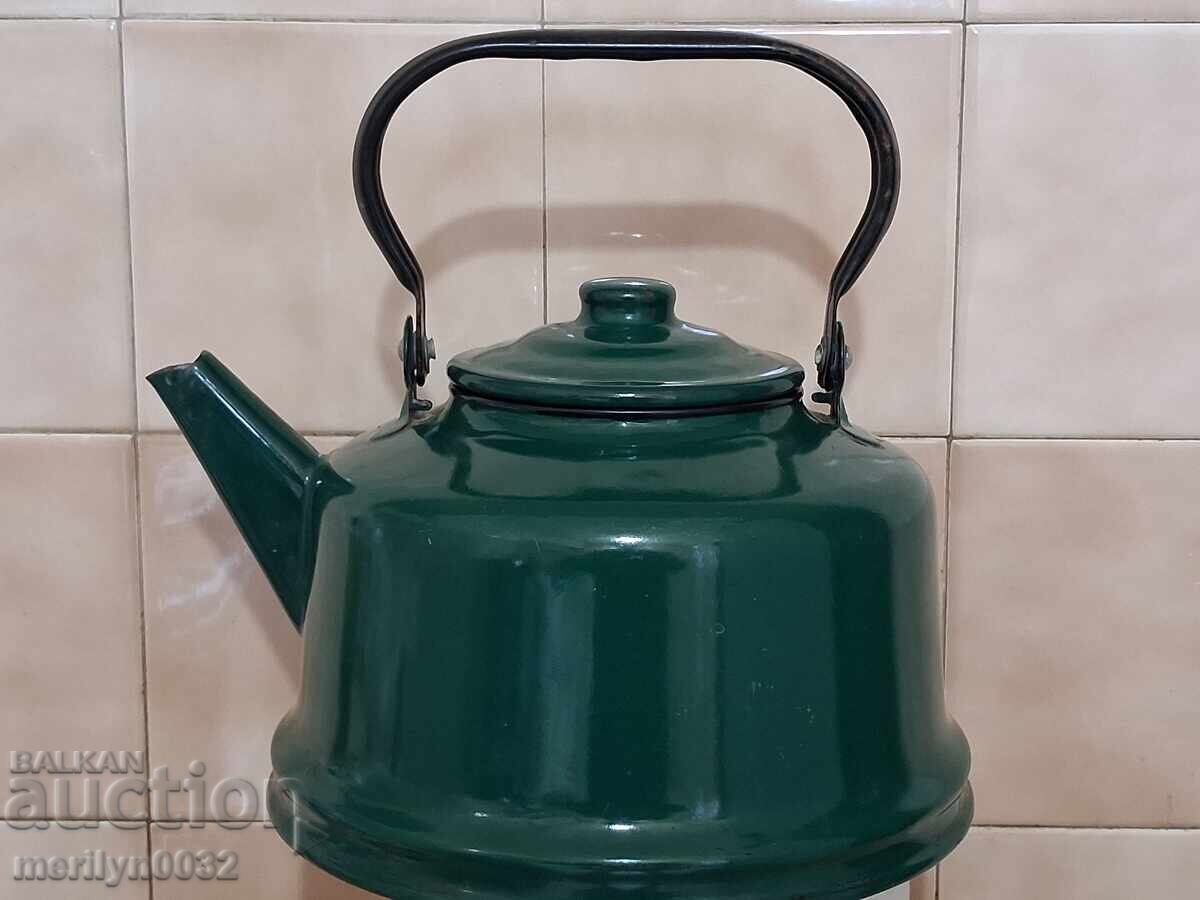 Ceainic emailat din soca, vas cu email, NRB cu preț € 21.54 | 42.13 BGN