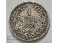 SREBYRNA MONETA OT 1 LEV 1882g