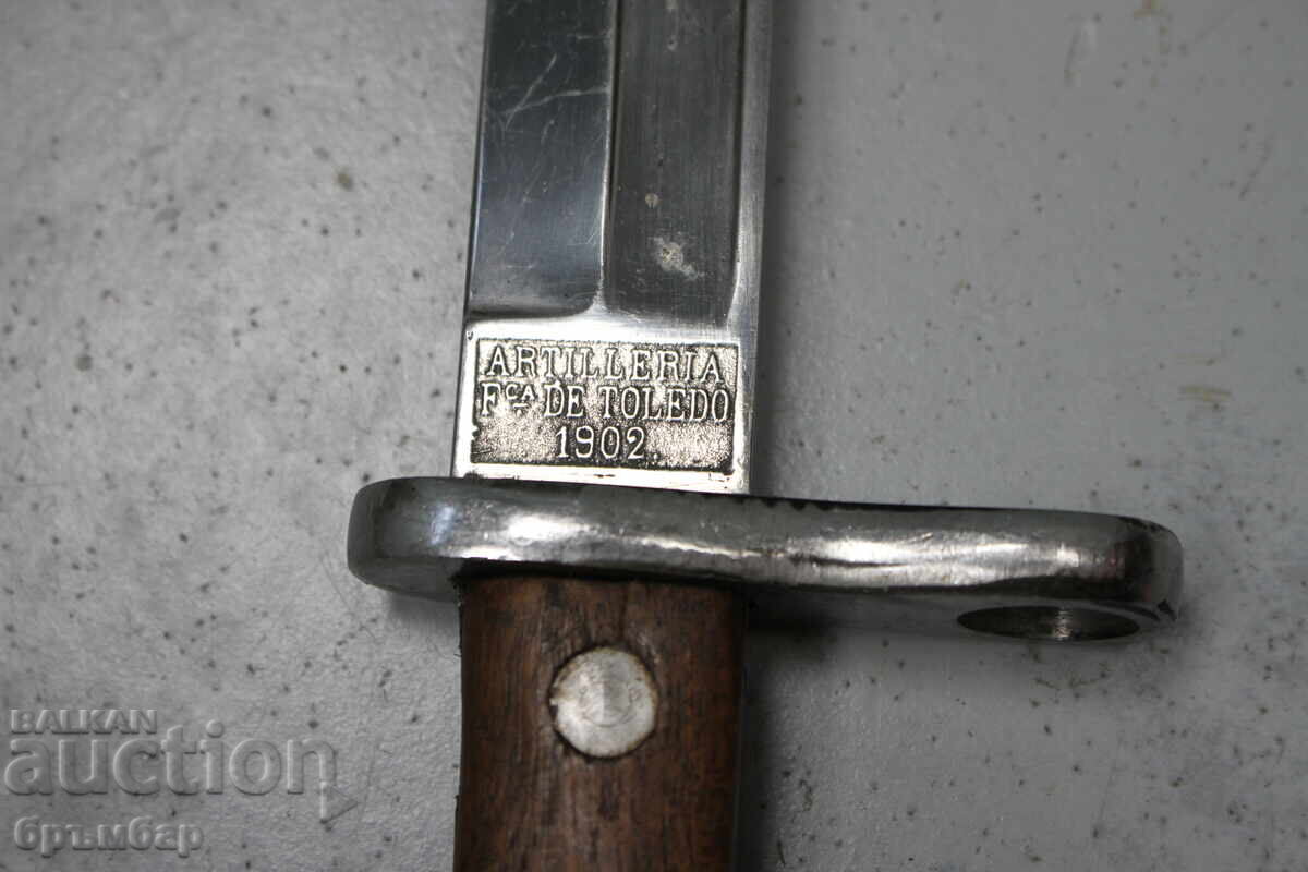 Παράδοση Ισπανική ξιφολόγχη για τυφέκιο Mauser M1893 . 1902.*1 Παράδοση Ισπανική ξιφολόγχη για τυφέκιο Mauser M1893 . 1902.*1