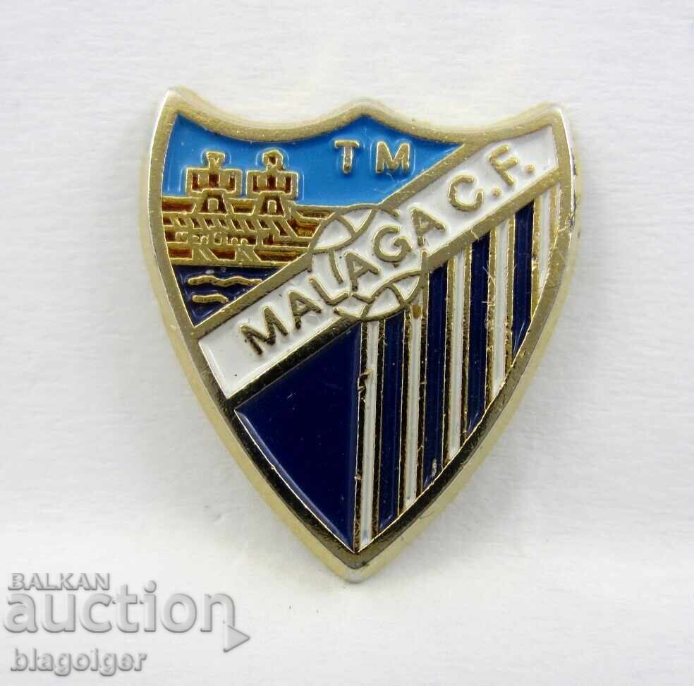 Insignă de fotbal - FC Malaga Spania cu preț € 4.00 | 7.82 BGN Insignă de fotbal - FC Malaga Spania cu preț € 4.00 | 7.82 BGN