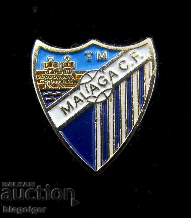 Insignă de fotbal - FC Malaga Spania Insignă de fotbal - FC Malaga Spania