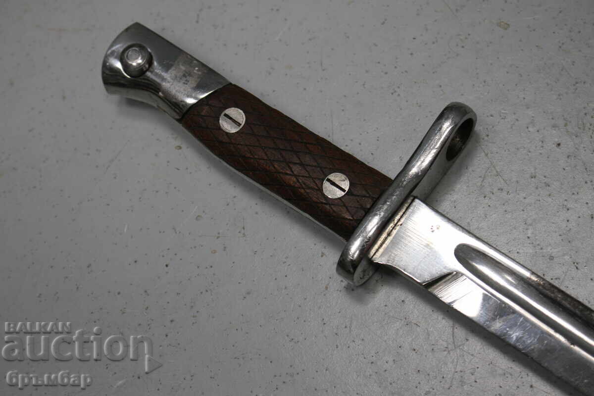 Ισπανική ξιφολόγχη για τυφέκιο Mauser M1913. *1 με τιμή € 80.00 | 156.47 BGN Ισπανική ξιφολόγχη για τυφέκιο Mauser M1913. *1 με τιμή € 80.00 | 156.47 BGN