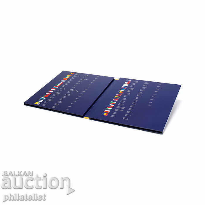 Album pentru monede PRESSO pentru 26 de seturi complete de euro Leuchtturm cu preț € 24.00 | 46.94 BGN Album pentru monede PRESSO pentru 26 de seturi complete de euro Leuchtturm cu preț € 24.00 | 46.94 BGN