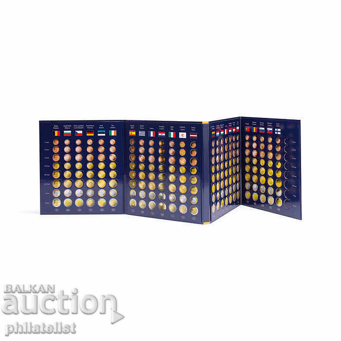 Licitație Album pentru monede PRESSO pentru 26 de seturi complete de euro Leuchtturm Licitație Album pentru monede PRESSO pentru 26 de seturi complete de euro Leuchtturm