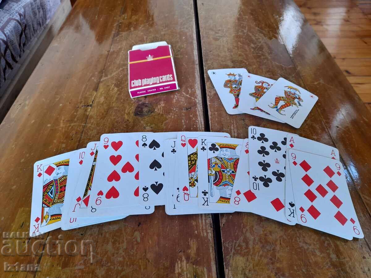 Licitație Cărți de joc vechi Club Playing Cards
